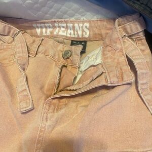 VIP Women's Pink Straight Leg Jeans